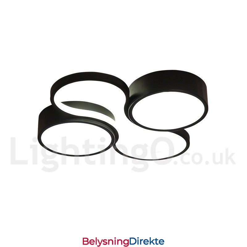 Dimbar Moderne, Moderne Taklampe I Aluminium, Innfelt Lampe For Stue, Soverom, Kan Også Brukes Som Vegglampe