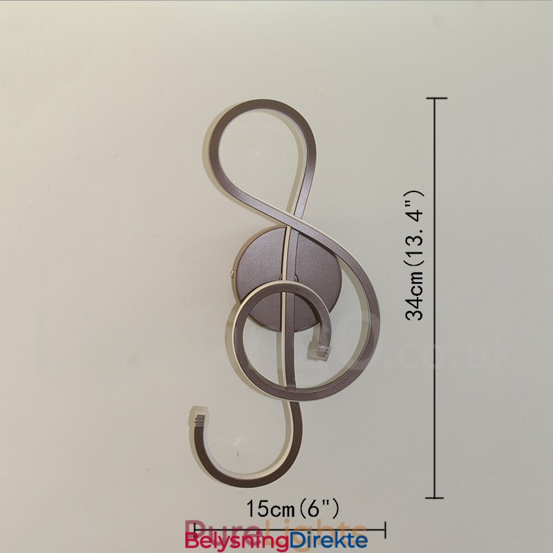 Moderne Samtids Vegglampe Design 220V~240V 100V~120V Vegg Vegglampe Spesialtilpasset Soverom Utstillingslokale Stue Spisestue