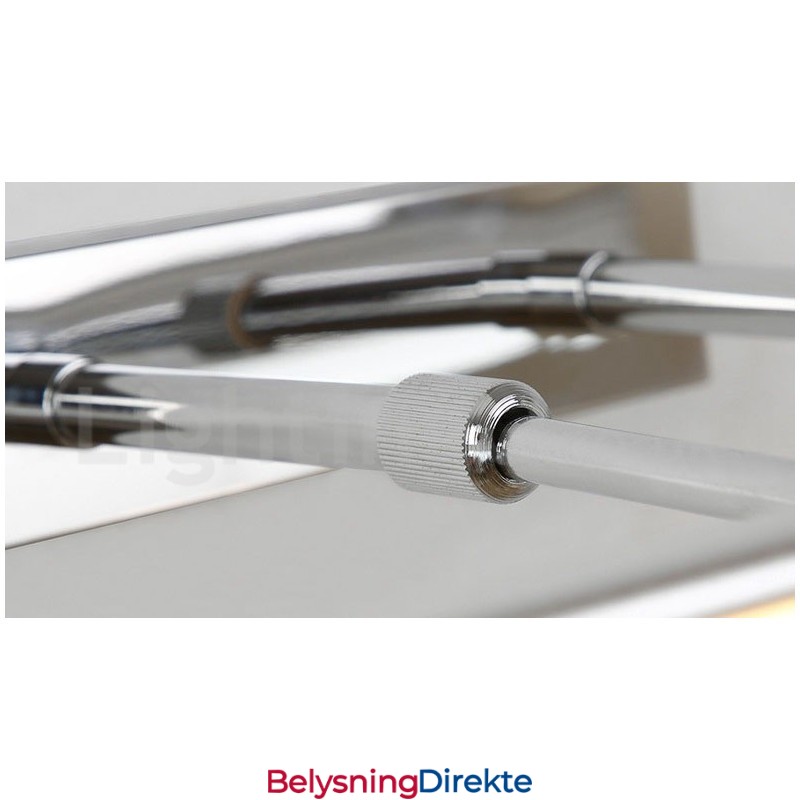 Ip44 Speillampe Baderomslys Opp- Og Nedbelysning Vegglamper Med Akrylskjerm Sminkebelysning