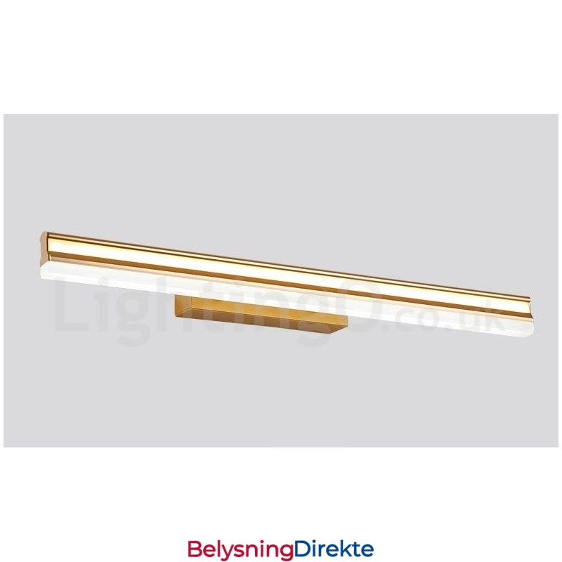 Ip44 Speillampe Baderomslamper Vegglamper Med Akrylskjerm Sminkebelysning