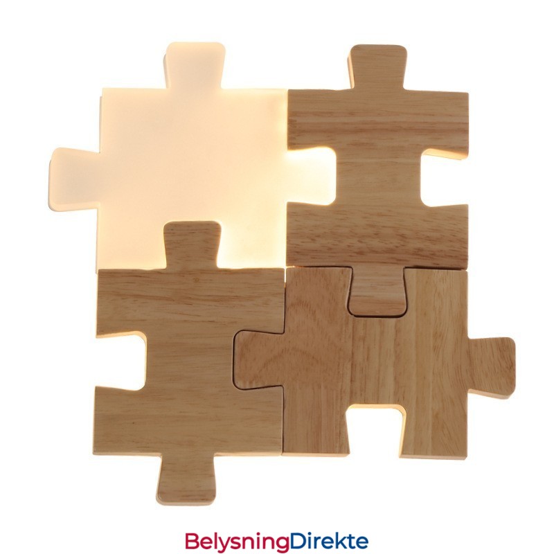 Vegglampe I Tre Med Akrylskjerm Moderne, Moderne Vegglampe I Tre Og Bambus