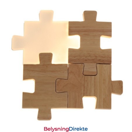 Vegglampe I Tre Med Akrylskjerm Moderne, Moderne Vegglampe I Tre Og Bambus