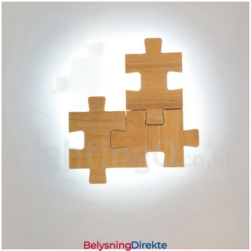 Vegglampe I Tre Med Akrylskjerm Moderne, Moderne Vegglampe I Tre Og Bambus