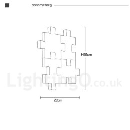 Vegglampe I Tre Med Akrylskjerm Moderne, Moderne Vegglampe I Tre Og Bambus
