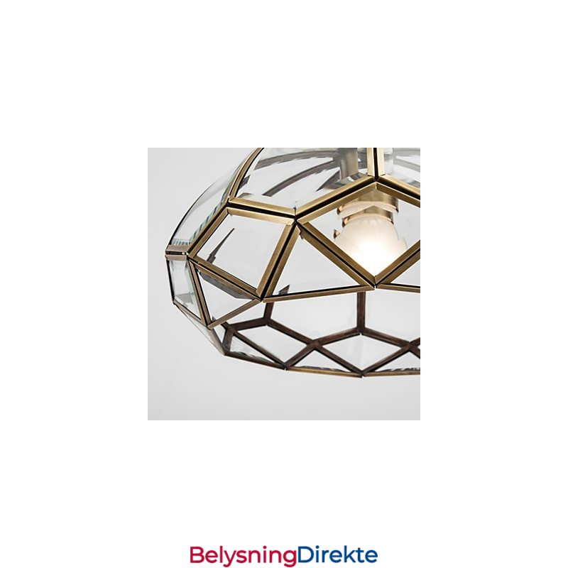 Moderne, Samtidskunst Dekorativ Design Taklampe I Kobberfamilie