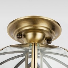 Moderne, Samtidskunst Dekorativ Design Taklampe I Kobberfamilie