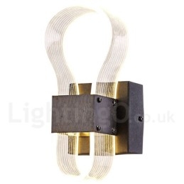 Moderne Vegglampe Med Akrylskjerm For Soverom, Gang