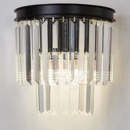 Moderne Luksuriøs K9 Krystallvegglampe Med Krystallskjerm