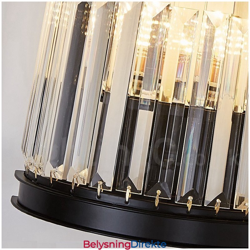 Moderne Luksuriøs K9 Krystallvegglampe Med Krystallskjerm