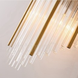 Moderne Luksuriøs K9 Krystallvegglampe Med Krystallskjerm