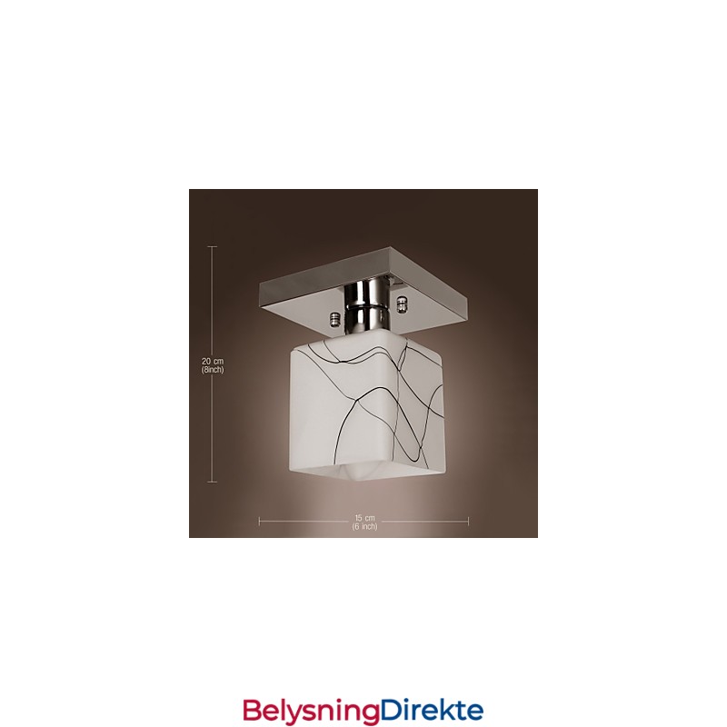 Moderne, Samtidskunst I Ministil, Galvanisert Metall, Innfelt Montering