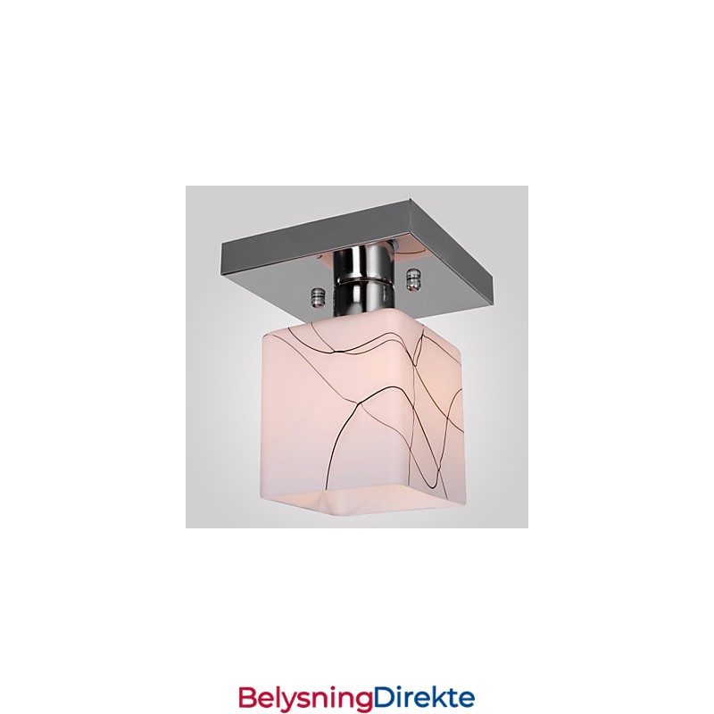 Moderne, Samtidskunst I Ministil, Galvanisert Metall, Innfelt Montering