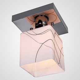 Moderne, Samtidskunst I Ministil, Galvanisert Metall, Innfelt Montering