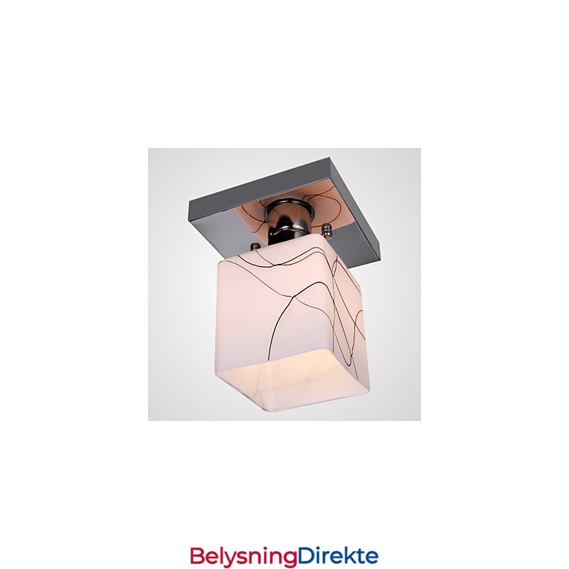 Moderne, Samtidskunst I Ministil, Galvanisert Metall, Innfelt Montering