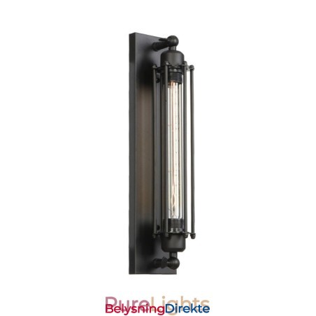 Svart Europa Retro Klesbutikk Restaurant Scene Dekorativ Kunst Vegglampe