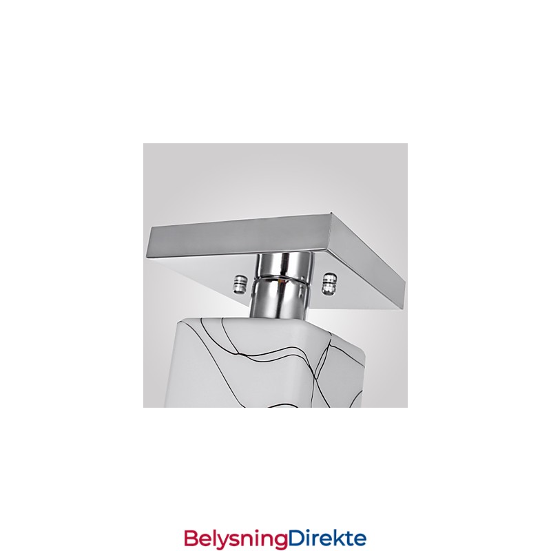 Moderne, Samtidskunst I Ministil, Galvanisert Metall, Innfelt Montering