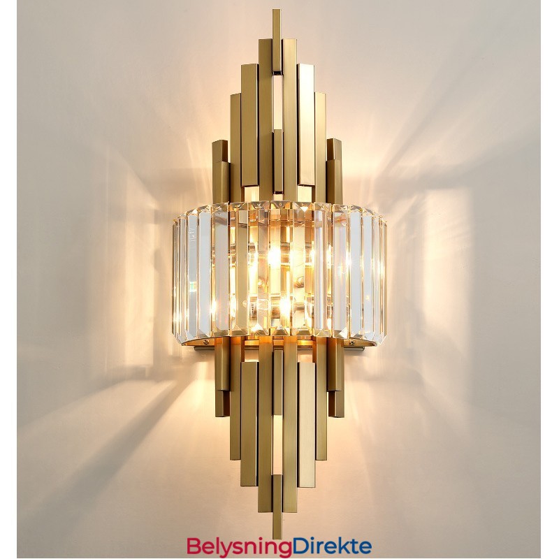 Postmoderne Luksuriøs Krystallvegglampe Stue Tv Bakgrunnsvegg Soverom Nattbordslampe