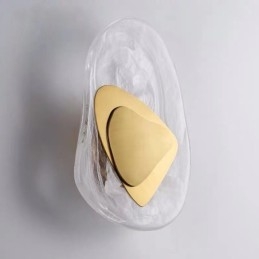 Nordisk Krystallvegglampe Stue Arbeidsrom Soverom Nattbord Midtgang Stue Bakgrunnsvegglampe