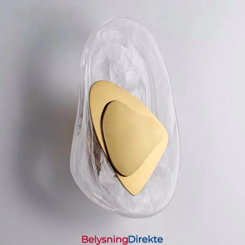 Nordisk Krystallvegglampe Stue Arbeidsrom Soverom Nattbord Midtgang Stue Bakgrunnsvegglampe