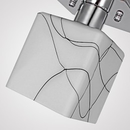 Moderne, Samtidskunst I Ministil, Galvanisert Metall, Innfelt Montering