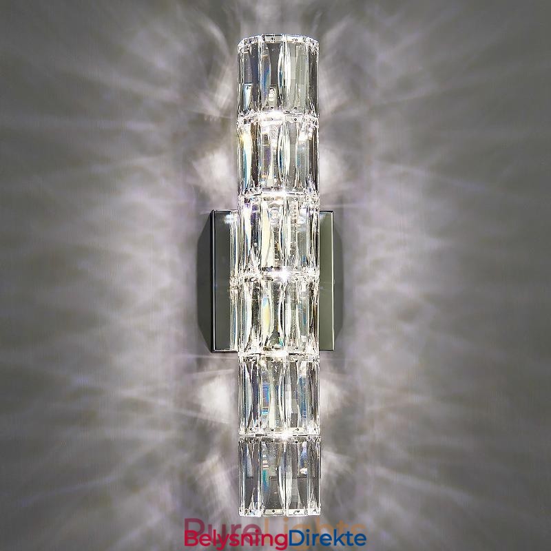 Vegglampe Til Stue, Luksuriøs, Enkel, Nattbordslampe Til Soverom, Hotellobby, Midtgang, Villaprosjekt, Krystallvegglampe I Rustfritt Stål