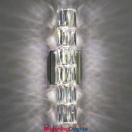 Vegglampe Til Stue, Luksuriøs, Enkel, Nattbordslampe Til Soverom, Hotellobby, Midtgang, Villaprosjekt, Krystallvegglampe I Rustfritt Stål