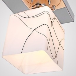 Moderne, Samtidskunst I Ministil, Galvanisert Metall, Innfelt Montering