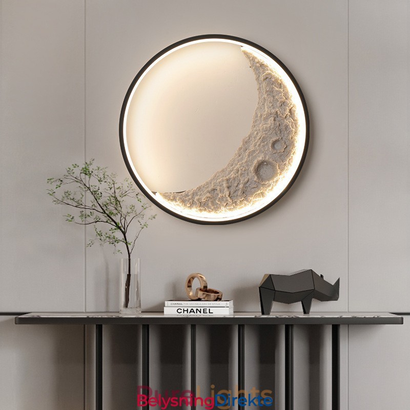 Nordiske Runde Vegglamper Til Innendørs Bruk, Dekorative Bakgrunnsvegger