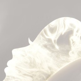 Innendørs Nydelige Jenter Vendt Mot Venstre Høyre Vegglampe