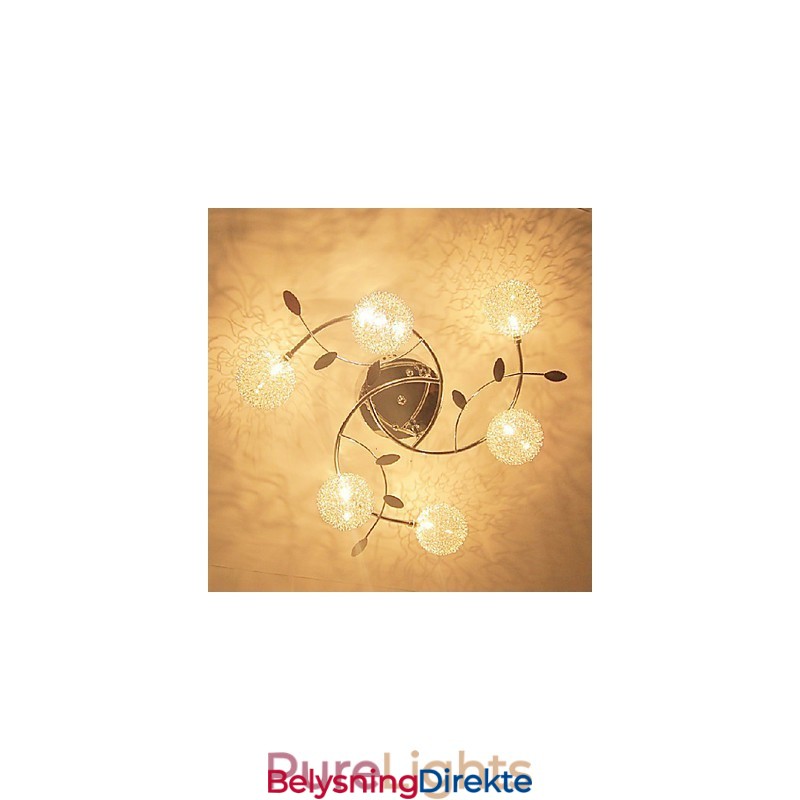 Moderne Samtidskunst Krystall Galvanisert Innfelt Montering