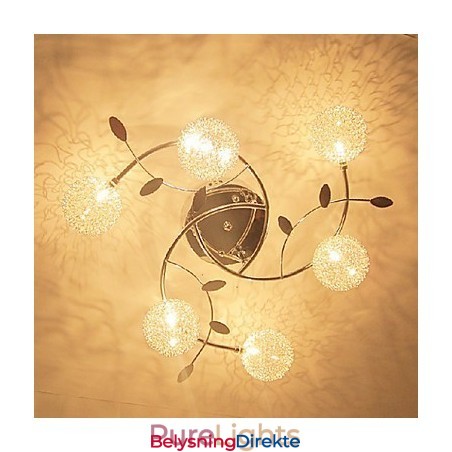 Moderne Samtidskunst Krystall Galvanisert Innfelt Montering