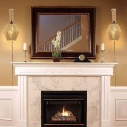 Vegglampe I Papirsnor, Amerikansk Pastoral Retro-Vegglampe Med Stikkontakt