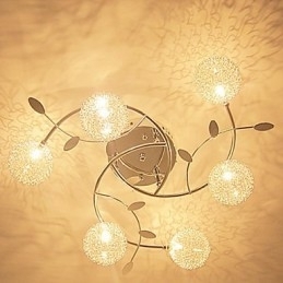 Moderne Samtidskunst Krystall Galvanisert Innfelt Montering