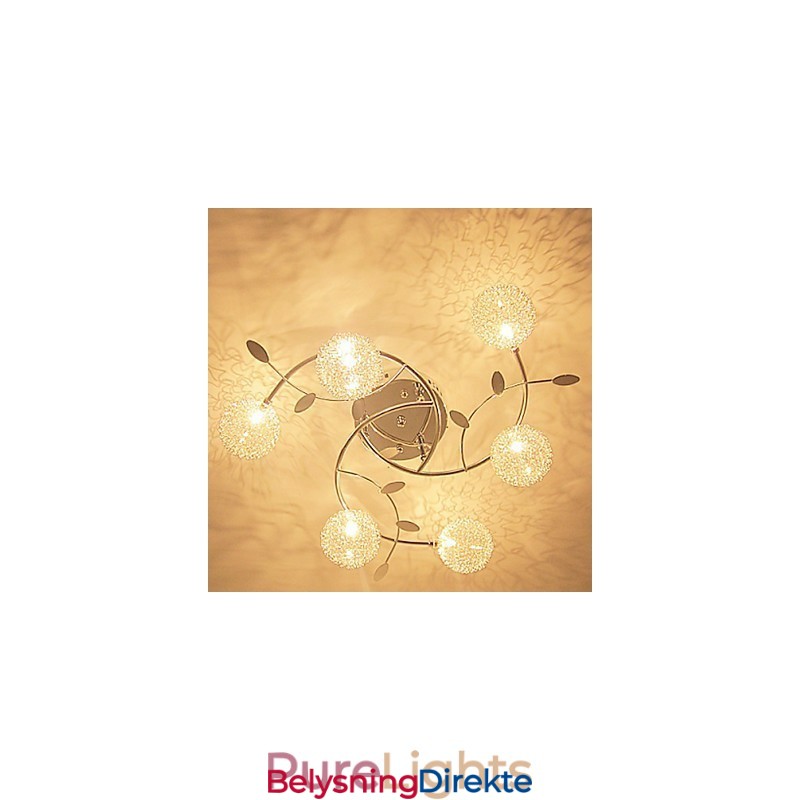 Moderne Samtidskunst Krystall Galvanisert Innfelt Montering