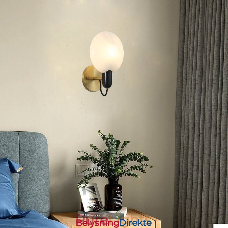 Marmorvegglampe Korridor Vegglampe Rom Bad Vegglamper