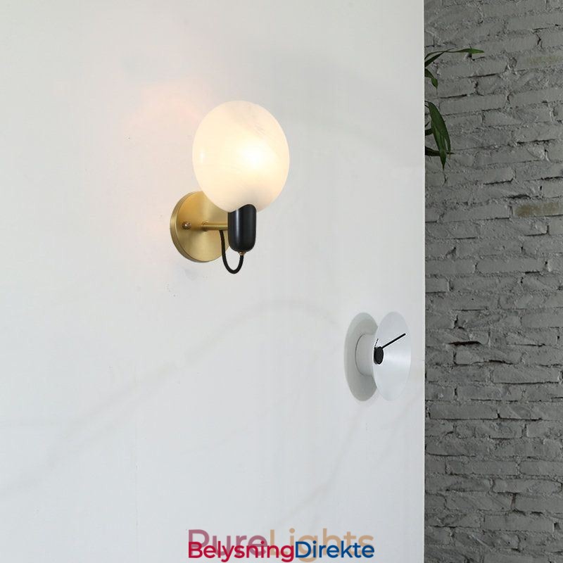 Marmorvegglampe Korridor Vegglampe Rom Bad Vegglamper