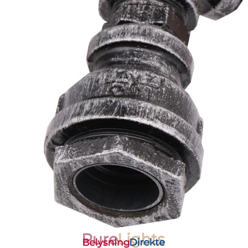 Vintage Retro Vannrør Industriell Vegglampe