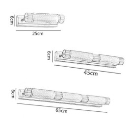 Vegglampe Messing Akryl Sylinder Speil Frontlampe