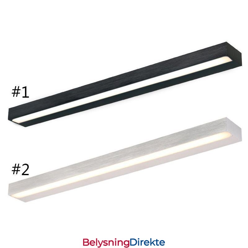 Moderne Speilfrontlampe Vegglampe Akryl Bad Sminkebelysning