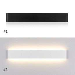 Moderne Sceallop Speil Frontlampe Akryl Korridorlampe