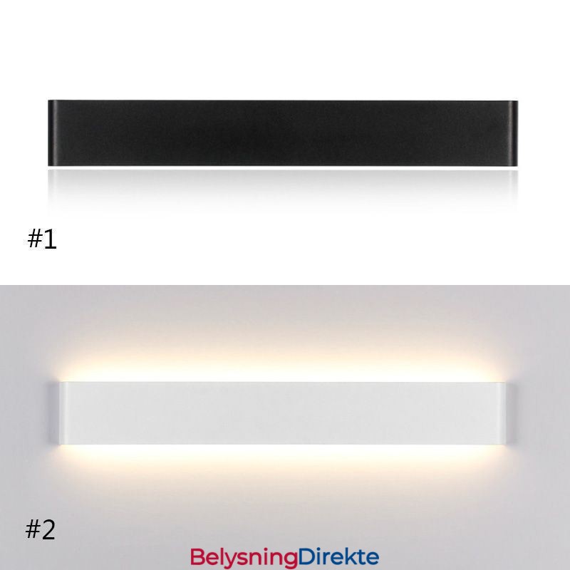 Moderne Sceallop Speil Frontlampe Akryl Korridorlampe