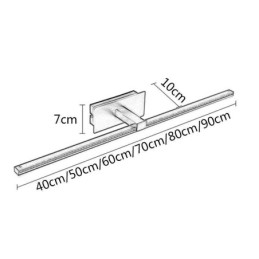 Moderne Vegglampe Speil Frontlampe Akryl Belysning Baderom