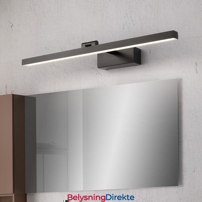 Nordisk Stil Speilfrontlampe Vinkeljusterbar Vegglampe Baderom