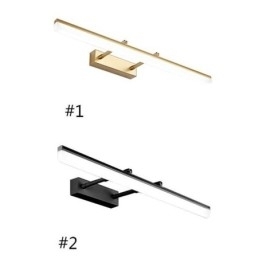 Speilfrontlys Akryl Strekkbar Vegglampe Toalettrom Korridor