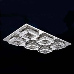 Moderne Samtids Galvanisert Metall Innfelt Montering