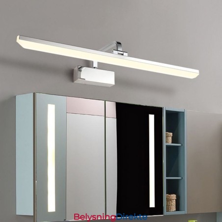 Moderne Vegglampe Speil Frontlampe Vinkeljusterbar Sminkelampe Til Toalett