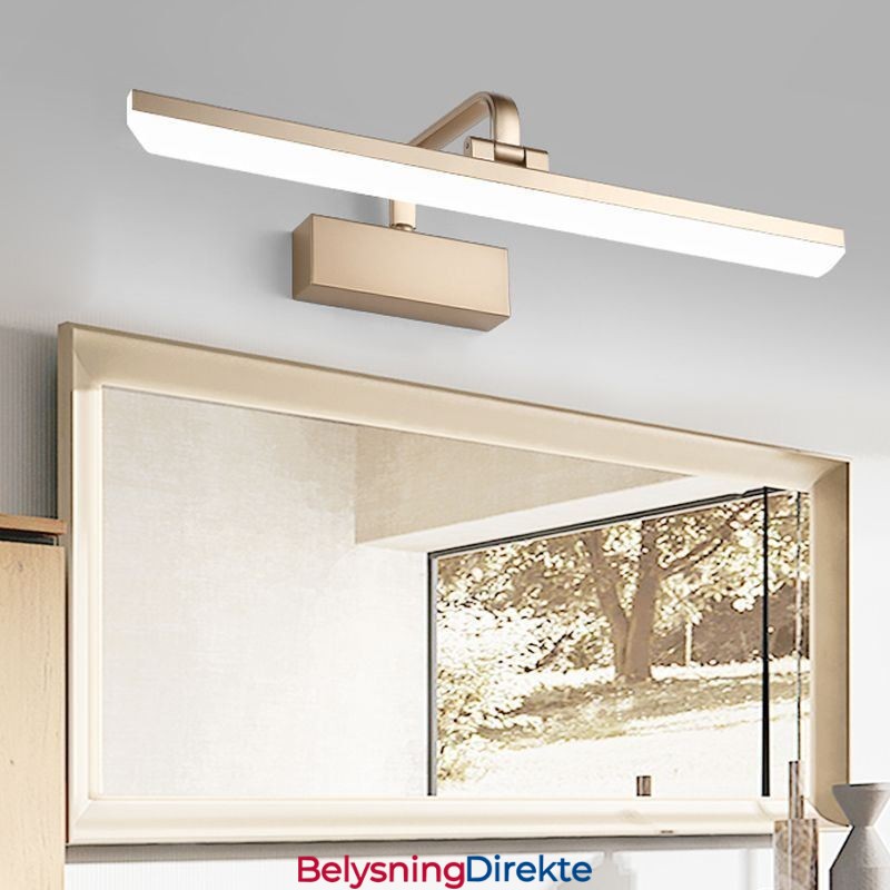 Moderne Vegglampe Speil Frontlampe Vinkeljusterbar Sminkelampe Til Toalett