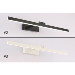 Nordisk Stil Speil Frontlampe Vinkeljusterbar Vegglampe Toalettrom