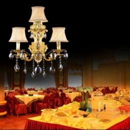 Europeisk Motevegglampe Luksuriøs Krystalldråpevegglampebelysning