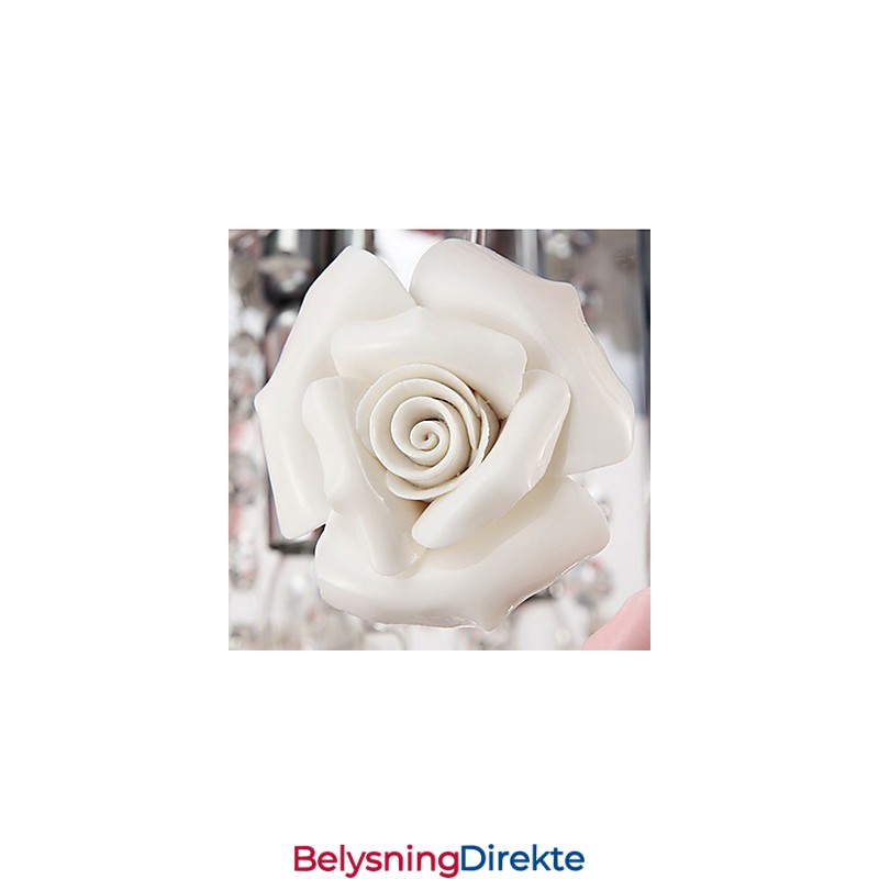 Landlig Krystall Galvanisert Metall Innfelt Montering